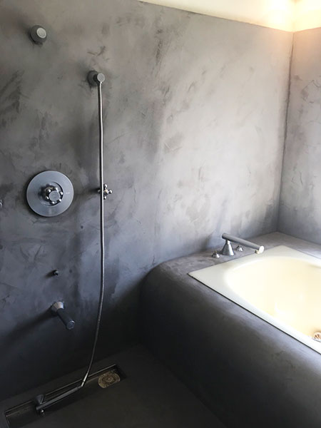 浴室・水場１（w8w）｜モールテックス施工事例